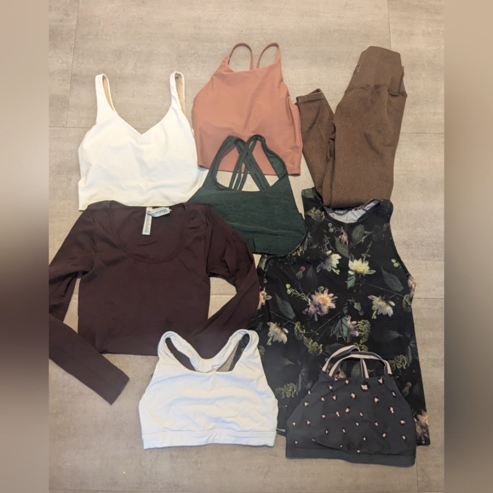 Activewear bundle athleta, oiselle, old navy
